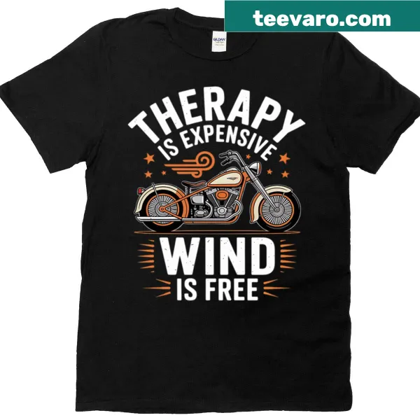Biker T-shirt with motorcycle graphics and playful text