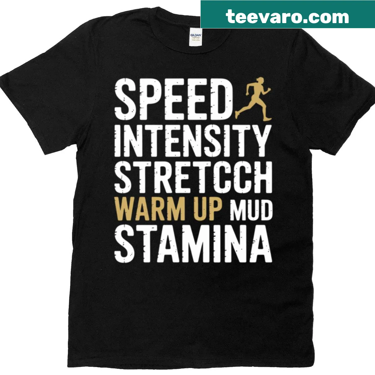 Definition words design for XC runners in a stylish typography shirt — on a men's t-shirt