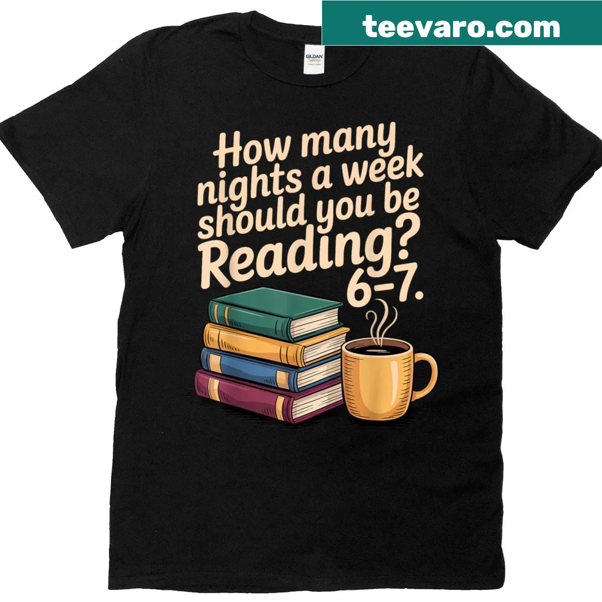 Funny English teacher shirt with reading meme design — on a men's t-shirt