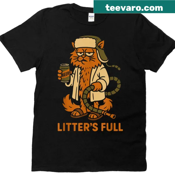 Funny Christmas cat lover t-shirt with whimsical graphic and text