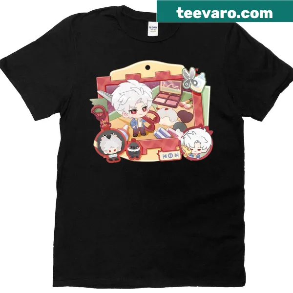 T-shirt featuring cosmic art inspired by love and deep space