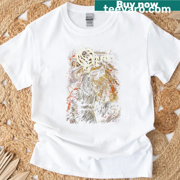 Artwork from Opeth's 'Apostle In Triumph' on T-shirt