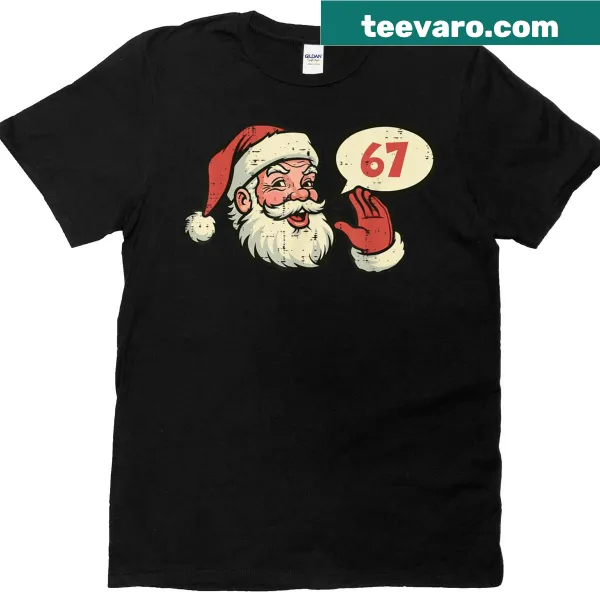 Santa meme Christmas T-shirt for kids and adults