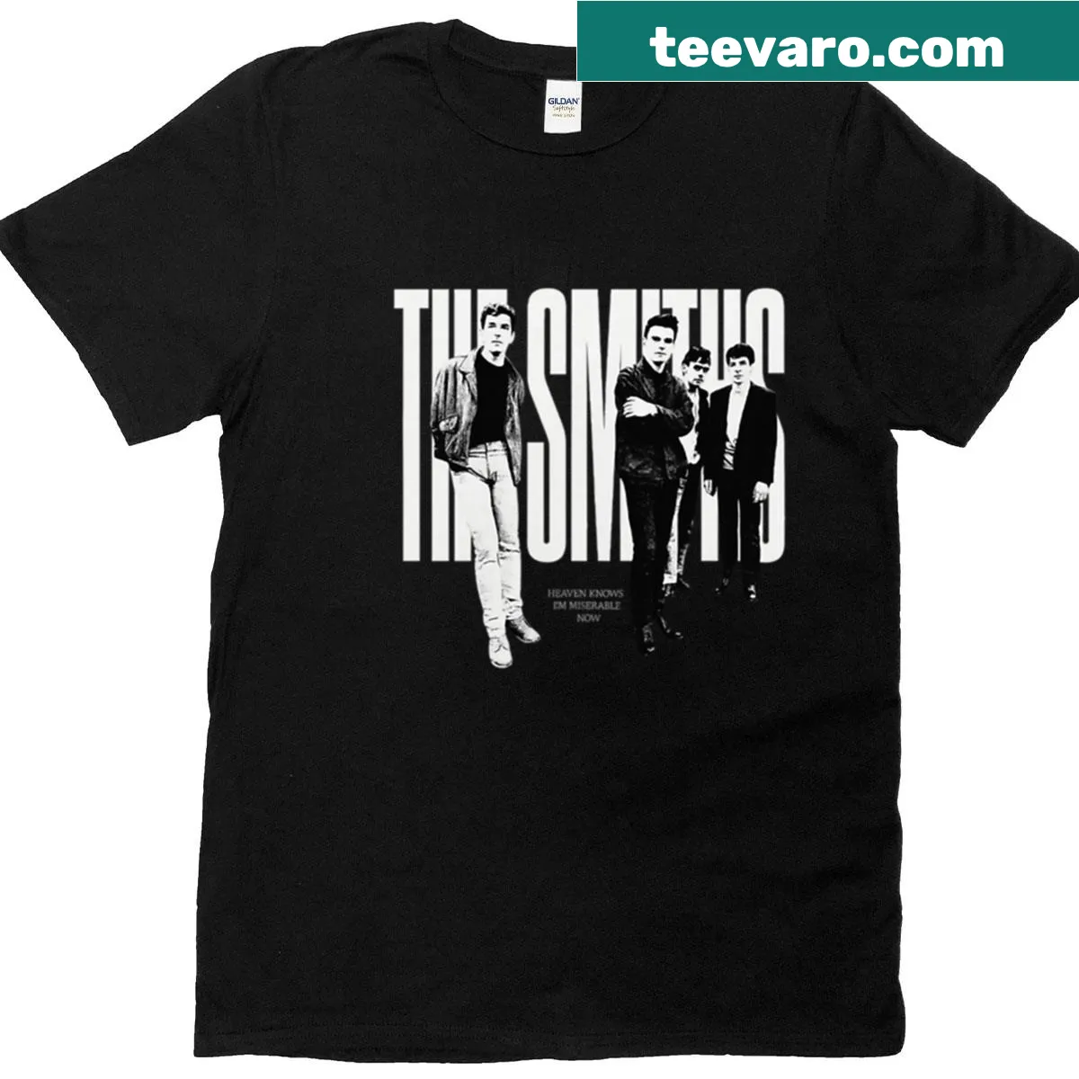 Iconic 1985 photo of Salford Lads Club on a t-shirt — on a men's t-shirt