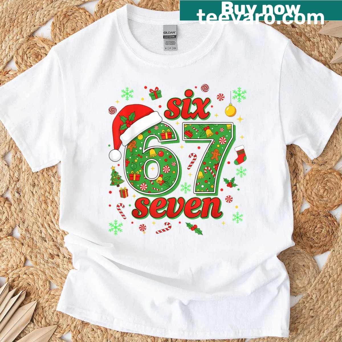 Funny Christmas meme design T-shirt for all ages. — on a men's t-shirt