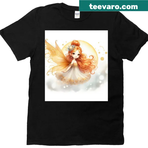 Minimalist t-shirt featuring the phrase A Touch Of Gold in elegant typography.