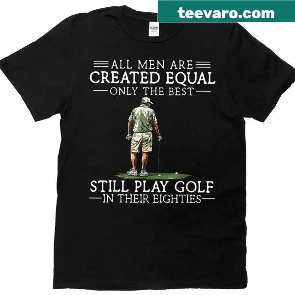 Funny golfer t-shirt with vintage golf design