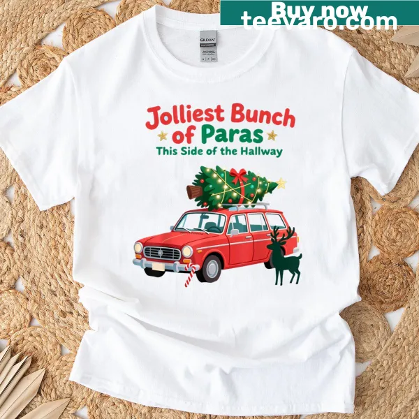 Funny Christmas T-shirt with humorous holiday phrase
