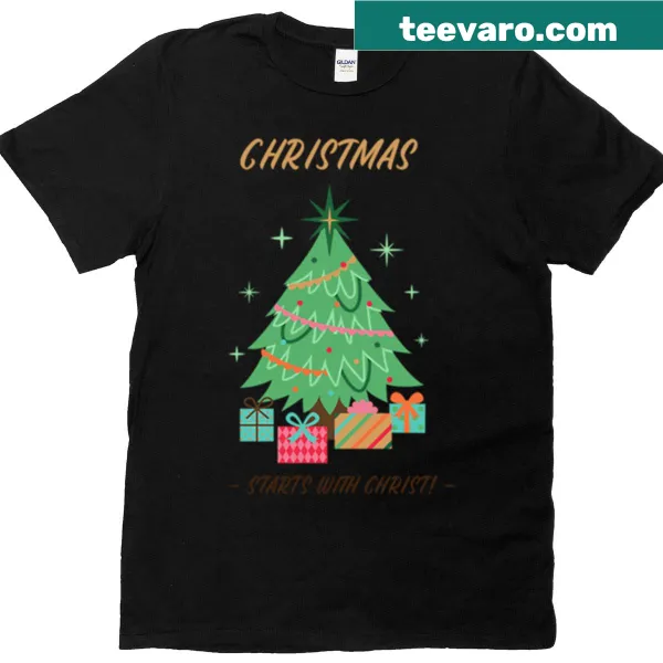 Christian T-shirt with Christmas message.