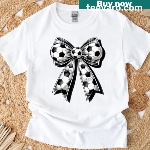 Playful soccer graphic on a comfortable T-shirt for fans and players