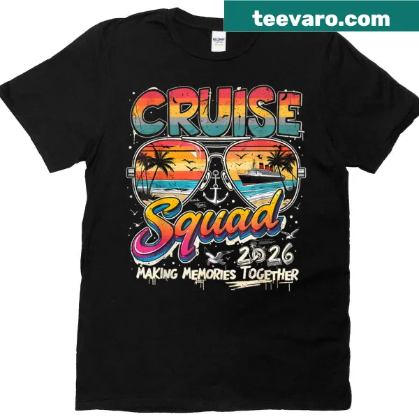 Cruise Squad 2026 family matching T-shirt