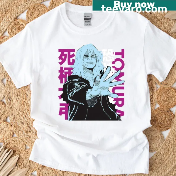 Villain aura portrait illustrating a decay theme on a T-shirt