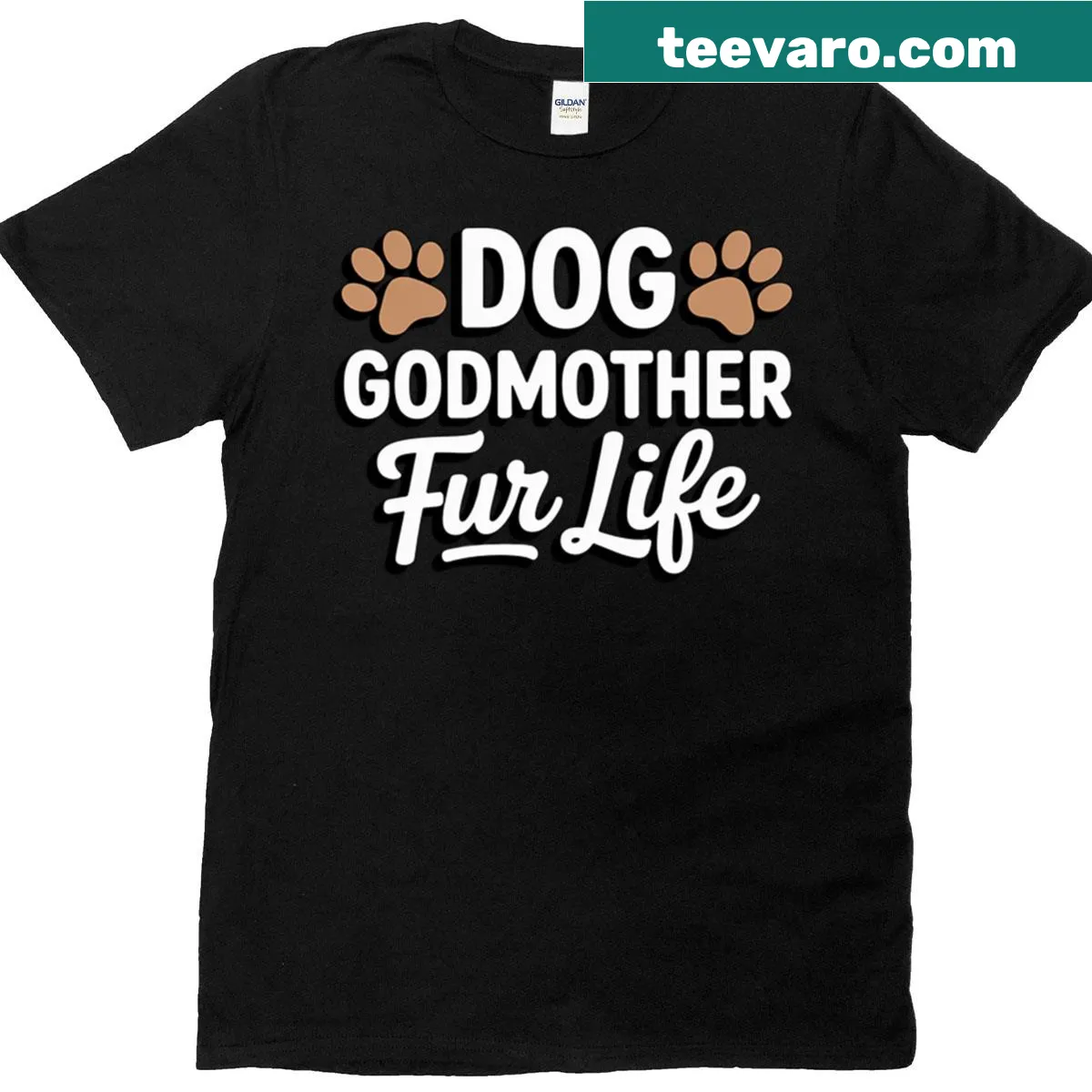 T-shirt for dog godmothers with a charming phrase — on a men's t-shirt