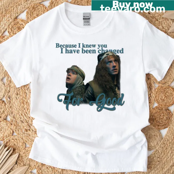T-shirt with an uplifting message inspired by Dustin and Eddie.
