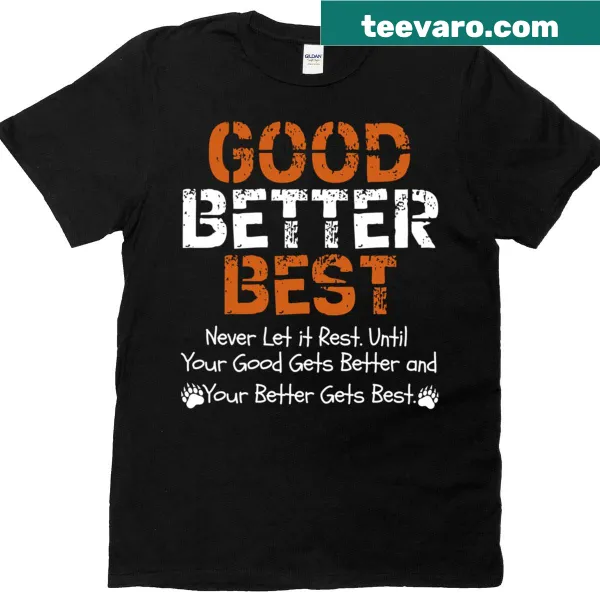 Inspirational gym T-shirt with motivational quote for all