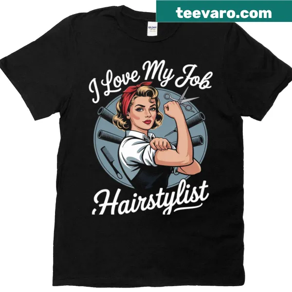 Hairstylist t-shirt with heartfelt message