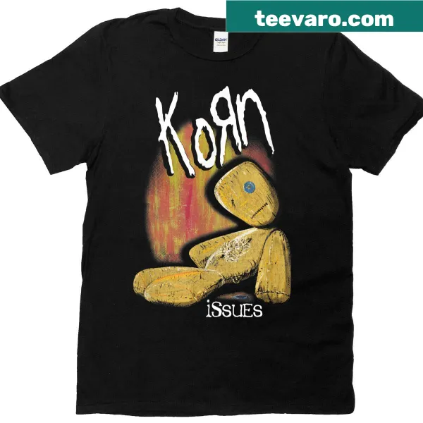 T-shirt featuring Korn Rag Doll artwork design