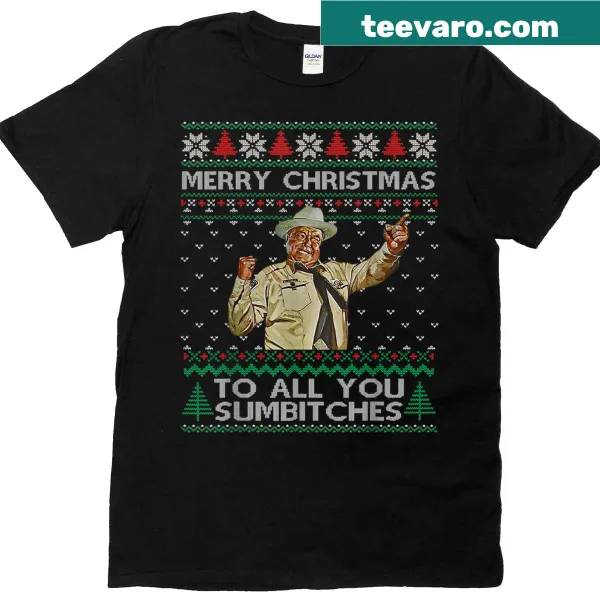 Funny Christmas T-shirt with humorous text for the holiday season