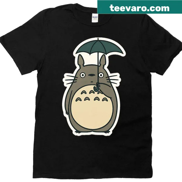 T-shirt featuring the iconic logo from My Neighbor Totoro