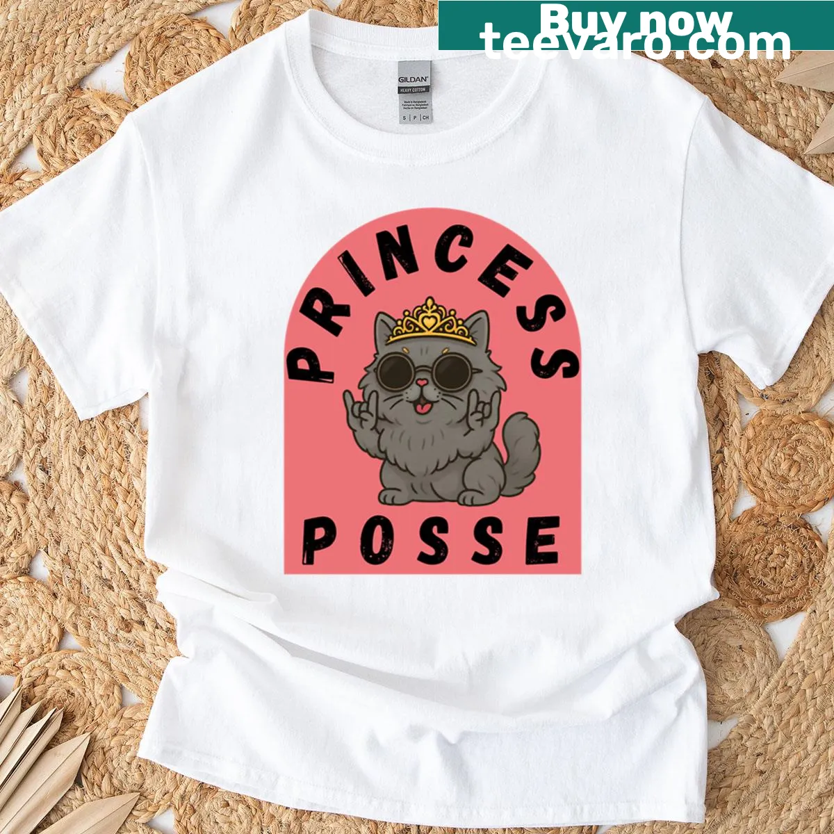 Illustrated design of an adventurous cat with a gang for fans of Dungeon Crawler Carl — on a men's t-shirt
