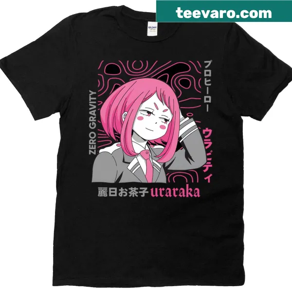 Cartoon graphic t-shirt with action-packed combat pose design