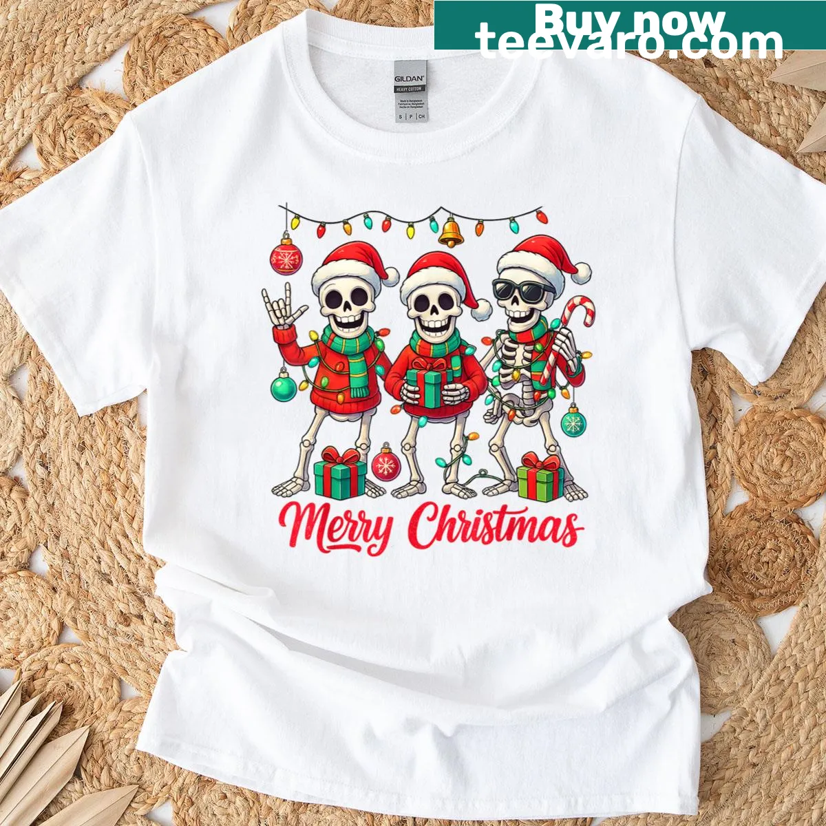 Playful graphic celebrating friendship on pajama t-shirt — on a men's t-shirt