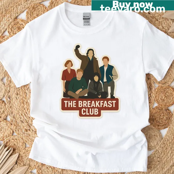 The Breakfast Club logo T-shirt in vintage style
