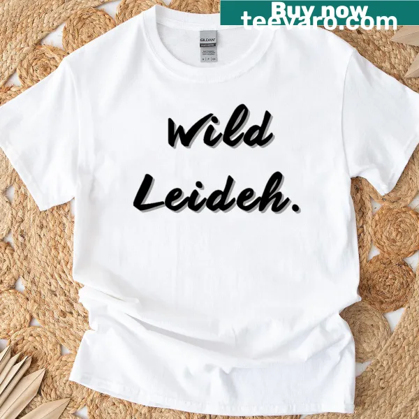 Girlboss T-shirt with 'Wild Lady' hand-lettered design