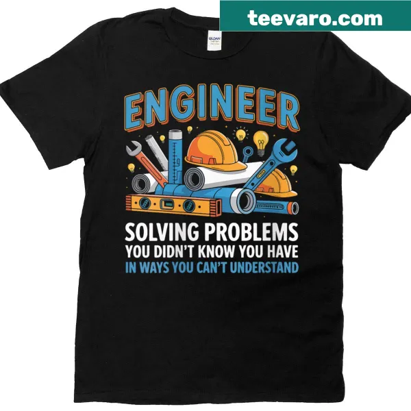 Funny engineering humor on a T-shirt for women