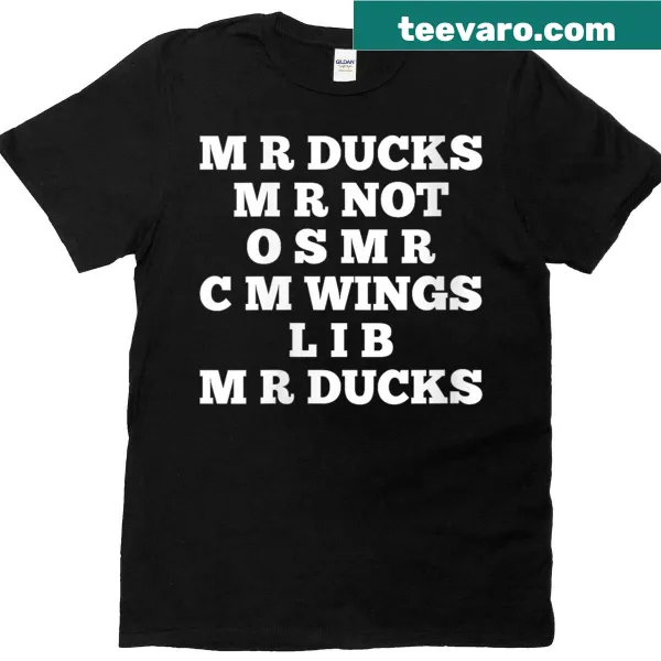 Funny duck lover graphic on T-shirt