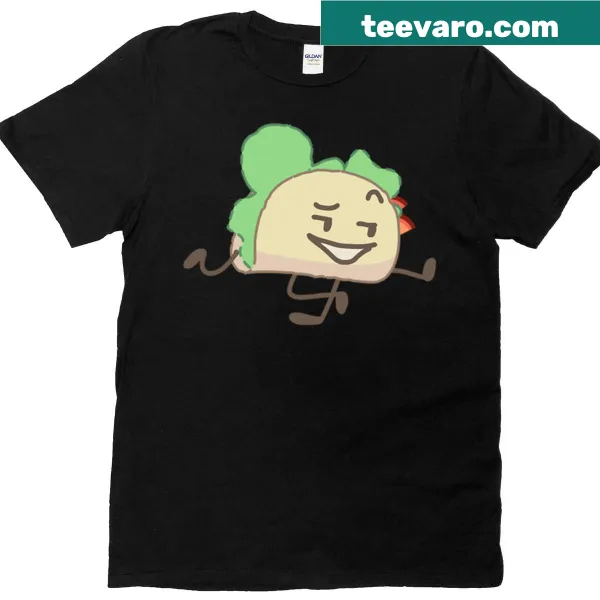 Playful t-shirt with 'BFB Taco' text design