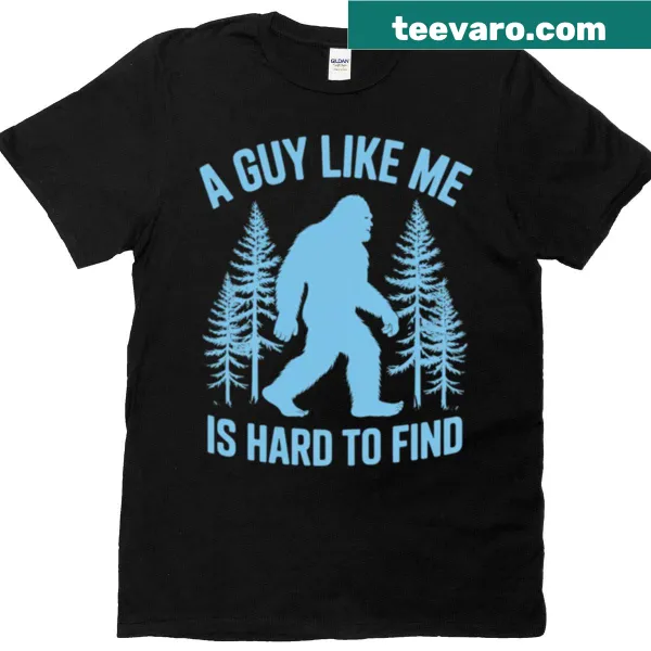 Bigfoot t-shirt with humorous illustration and text