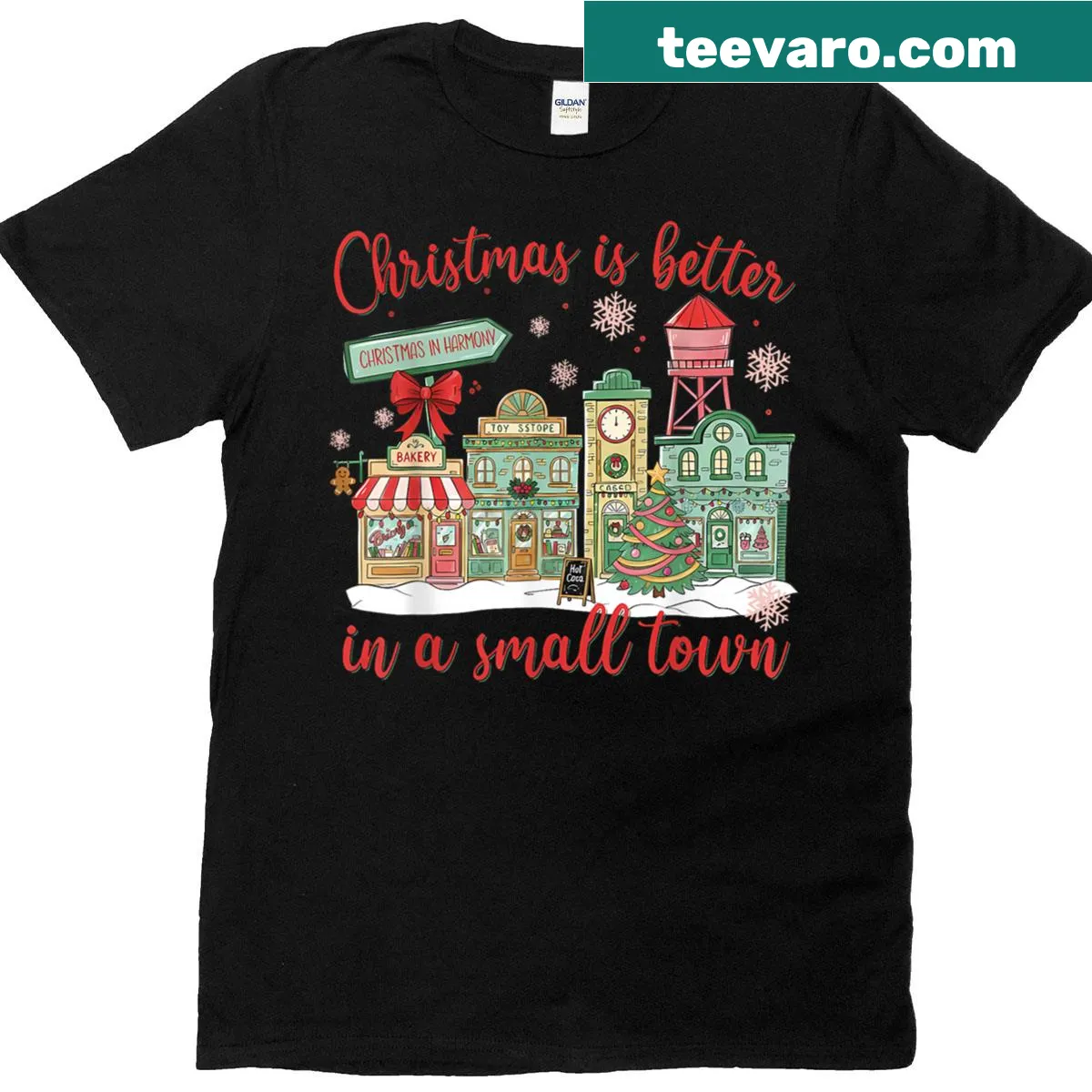 Funny Christmas saying on a holiday t-shirt — on a men's t-shirt