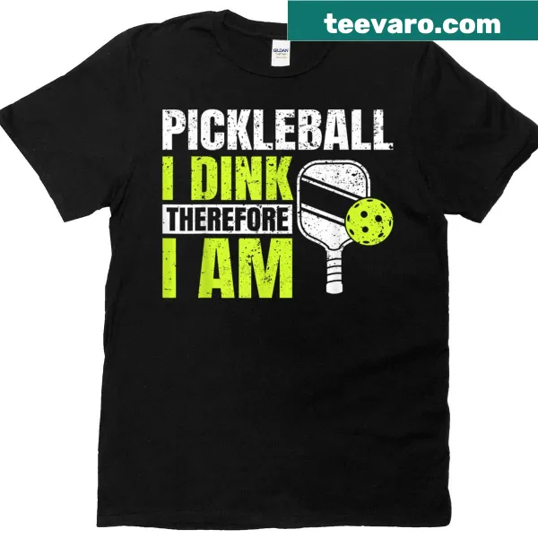 Funny pickleball-themed t-shirt with clever text design