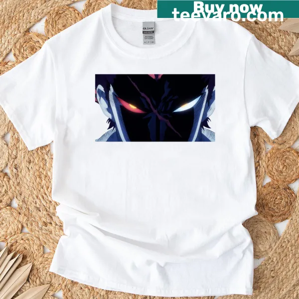 T-shirt featuring Garou's intense glare from One Punch Man