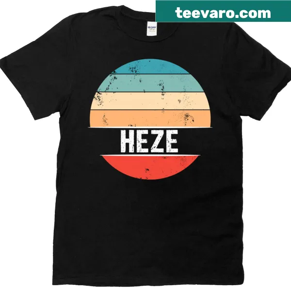 Travel T-shirt celebrating Heze, China for adventure lovers