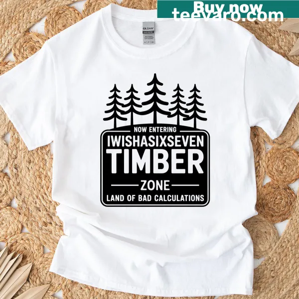 Funny meme T-shirt with the phrase 'Iwishasixseven.'