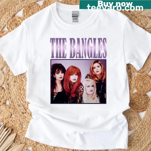 Vintage 80s music band T-shirt with distressed graphic