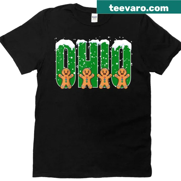 Vintage gingerbread design t-shirt with a Midwestern theme