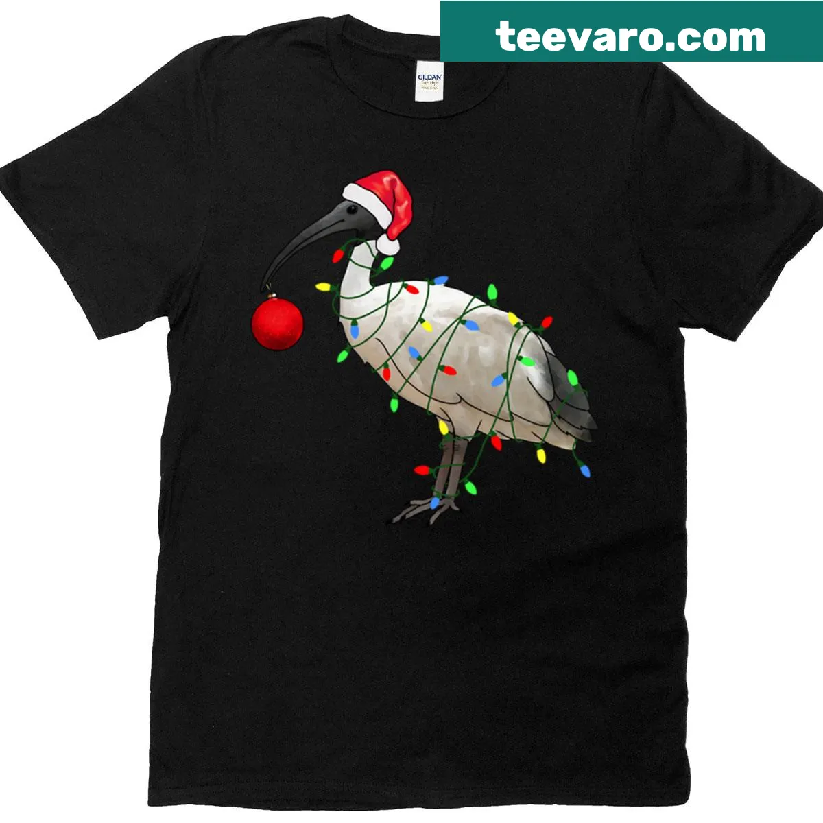 Charming sleigh design with gingerbread for the holiday season — on a men's t-shirt