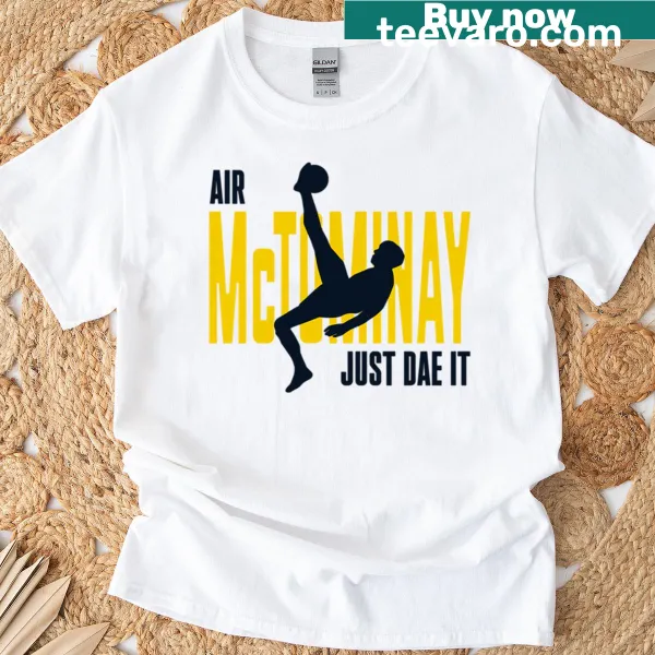 Funny Scott McTominay 'Just Dae It' cartoon t-shirt
