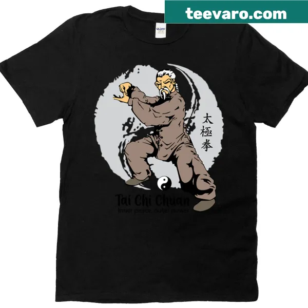 T-shirt featuring Tai Chi Chuan design