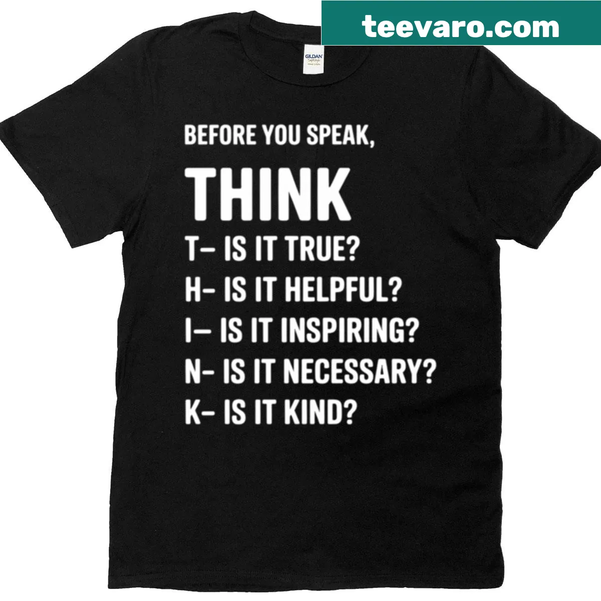Thoughtful graphic T-shirt for teachers with an inspirational message — on a men's t-shirt