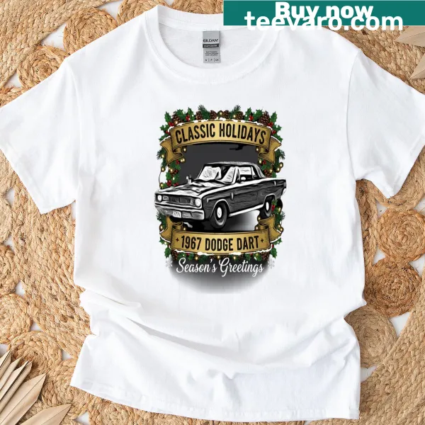 Vintage t-shirt featuring the 1967 Dodge Dart design