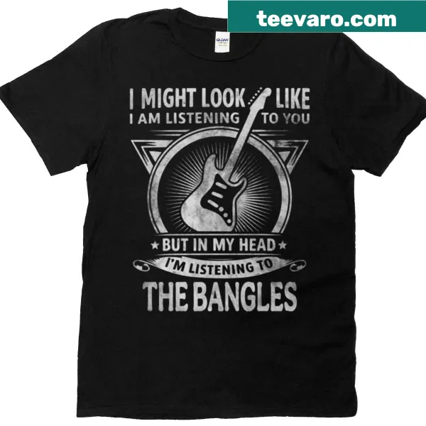 Vintage design featuring The Bangles on a t-shirt