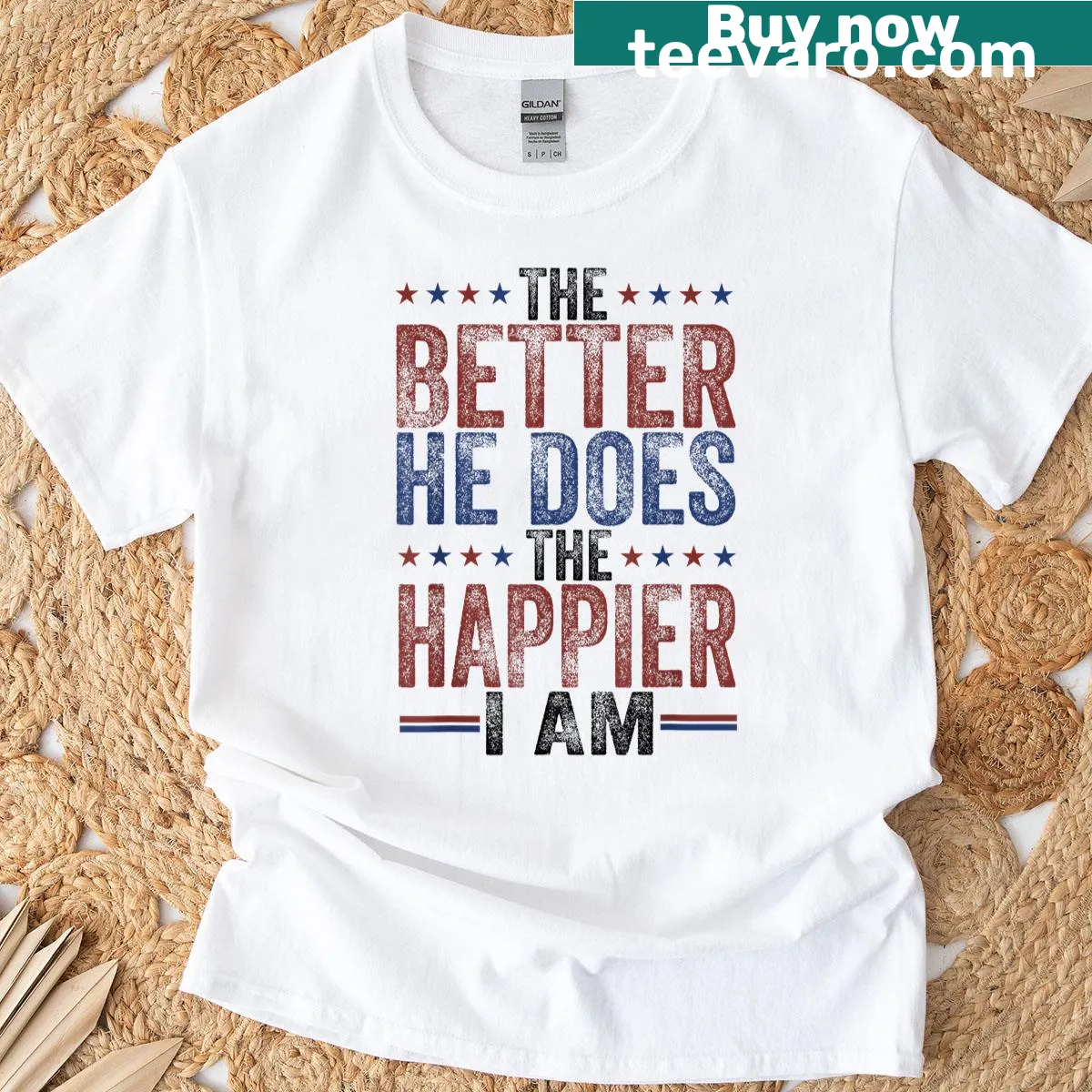 Vintage saying t-shirt promoting positivity and support — on a men's t-shirt