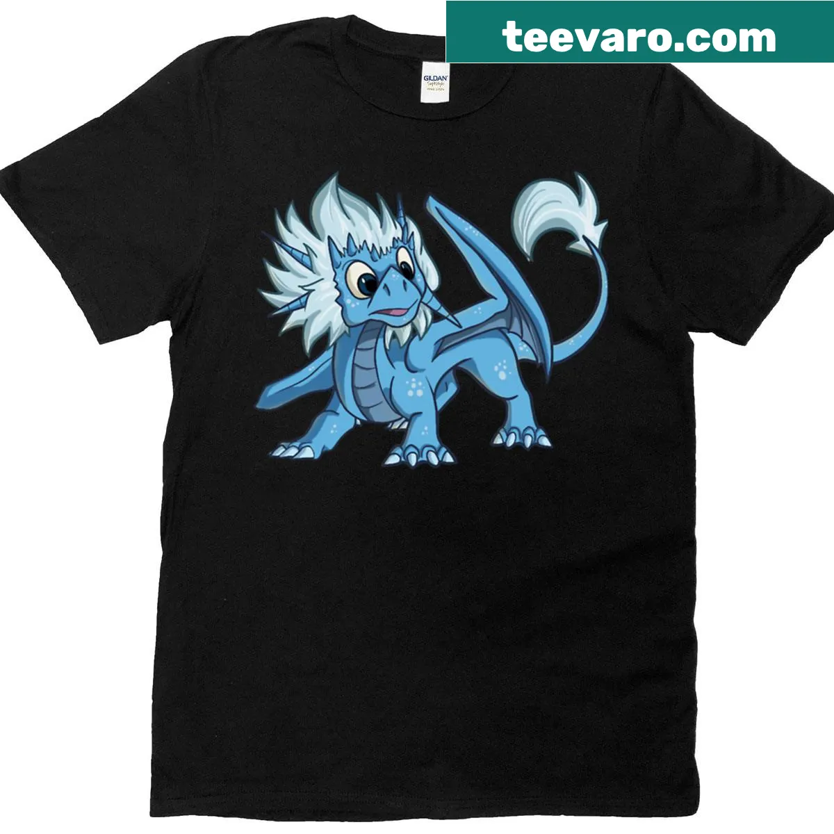 T-shirt featuring a dragon prince design — on a men's t-shirt