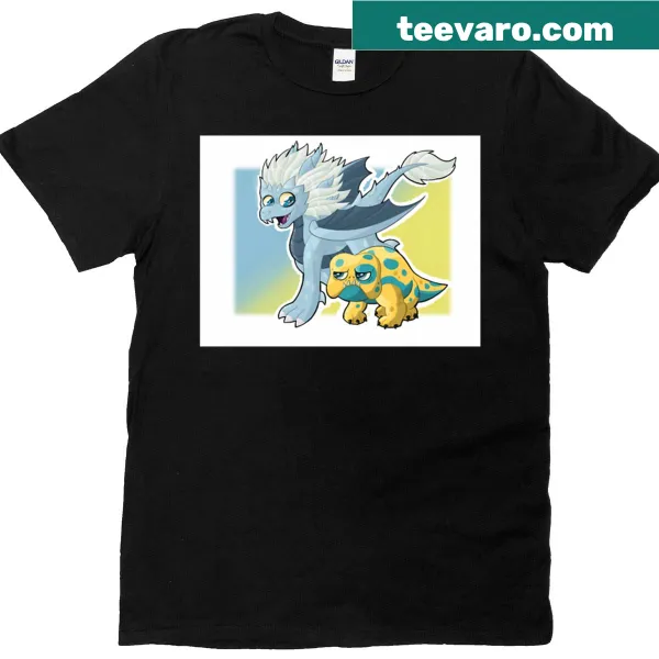 Illustrative T-shirt featuring Zym from The Dragon Prince
