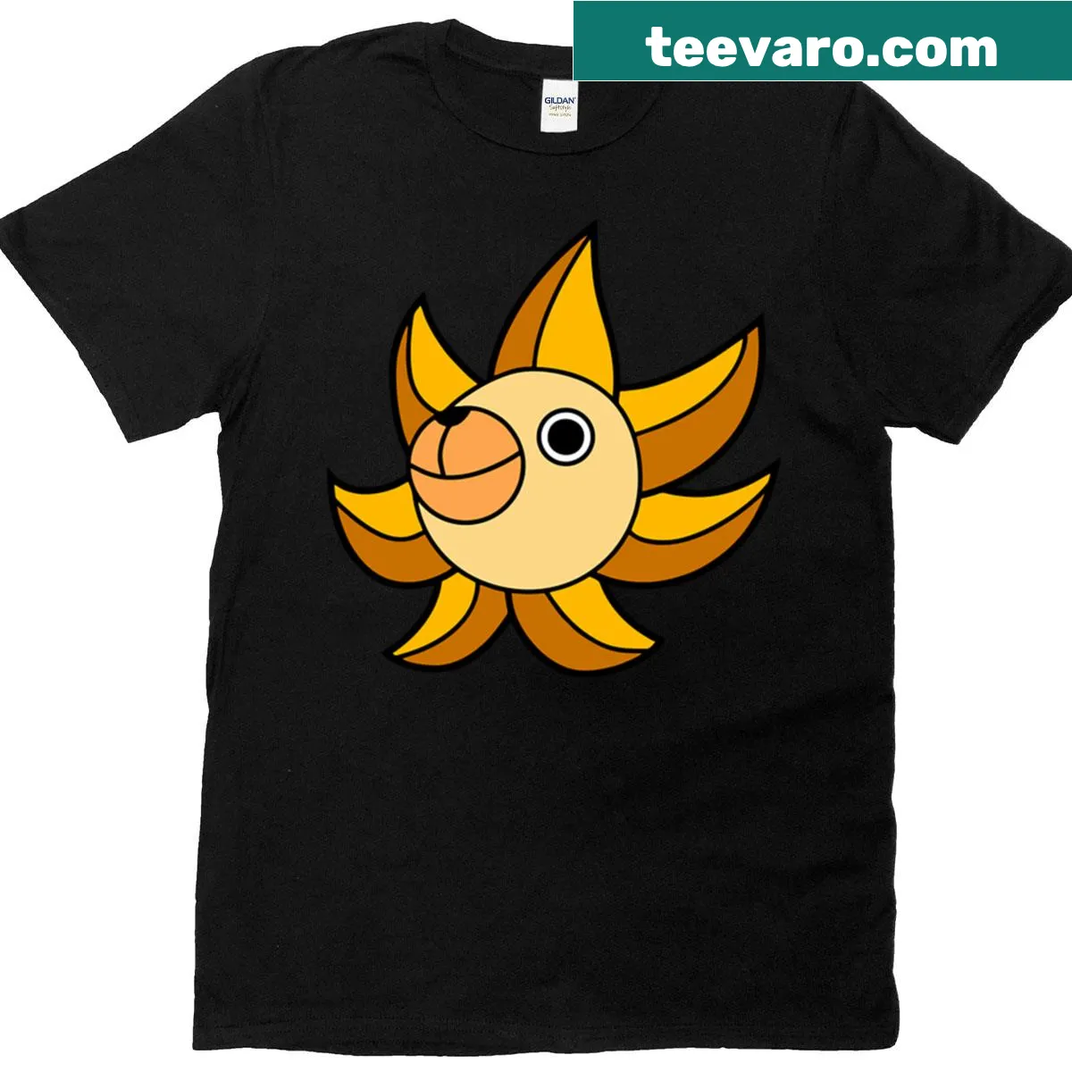 Thousand Sunny ship graphic from anime on t-shirt — on a men's t-shirt