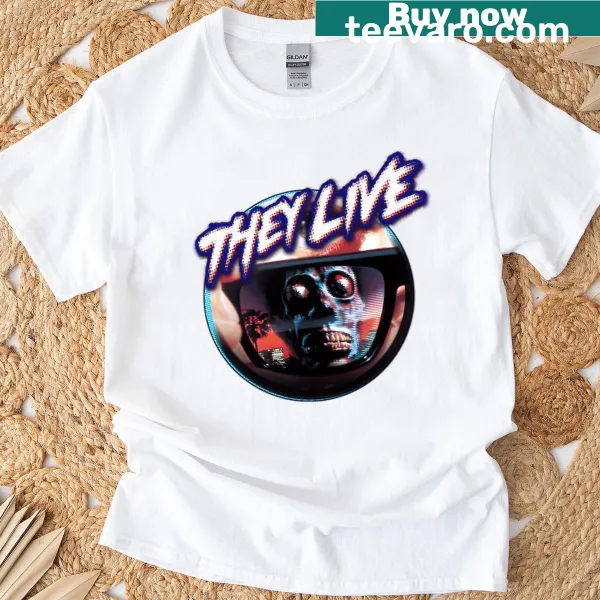 Vintage horror film t-shirt featuring 80s ghosts and monsters